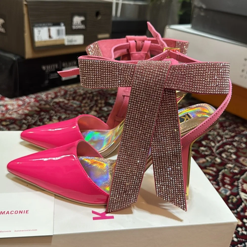 Kat Maconie Yasmina leather heels, ๐ like new in box, size 38 European (7 US) - Picture 14 of 14